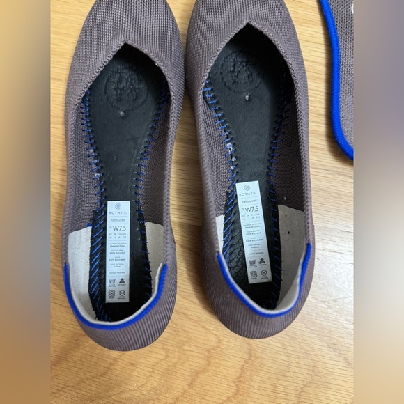 Rothy’s The Flat Round Toe – Retired Color “Mink” – Size 7.5  Washable Eco Flats - Picture 8 of 12